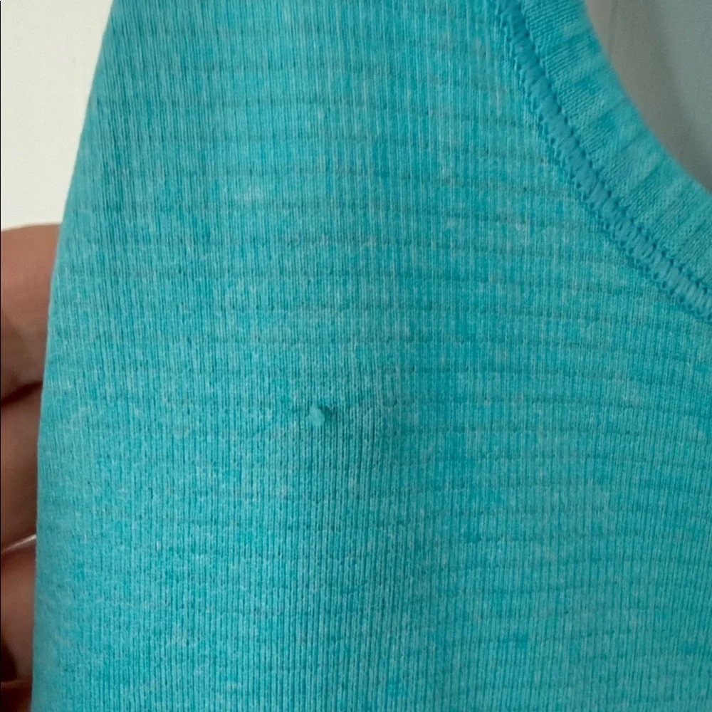 lululemon athletica Teal Racerback Tank Top